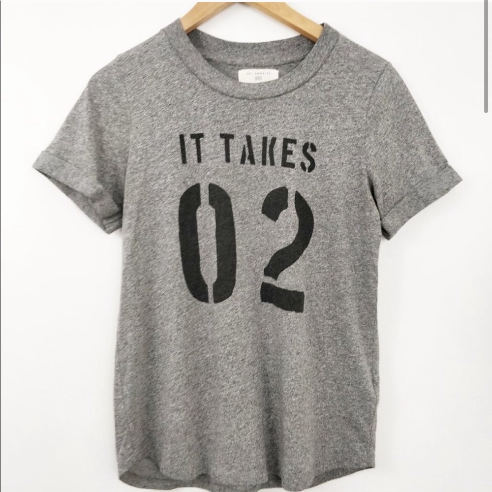 Anthropologie Sol Angeles It Takes Two Tee - Picture 3 of 3